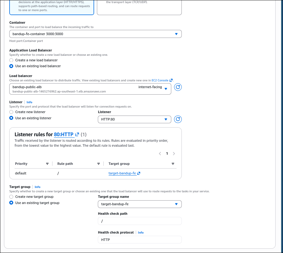 Listener Configuration
