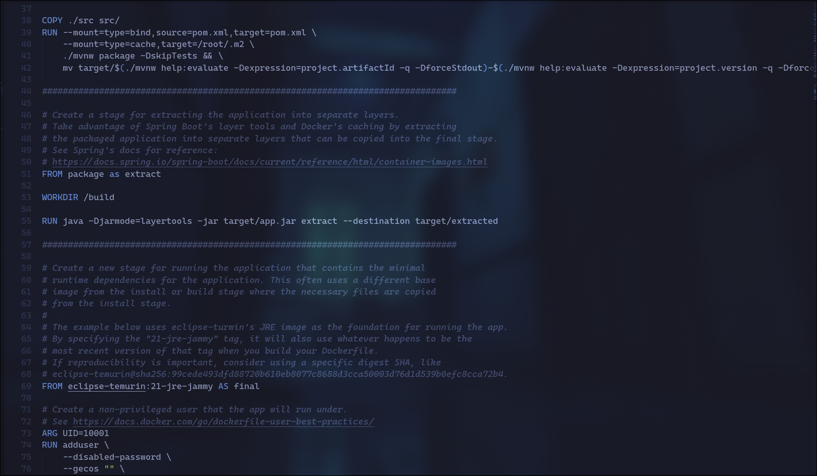 Dockerfile Stage 2 - Layer Extraction