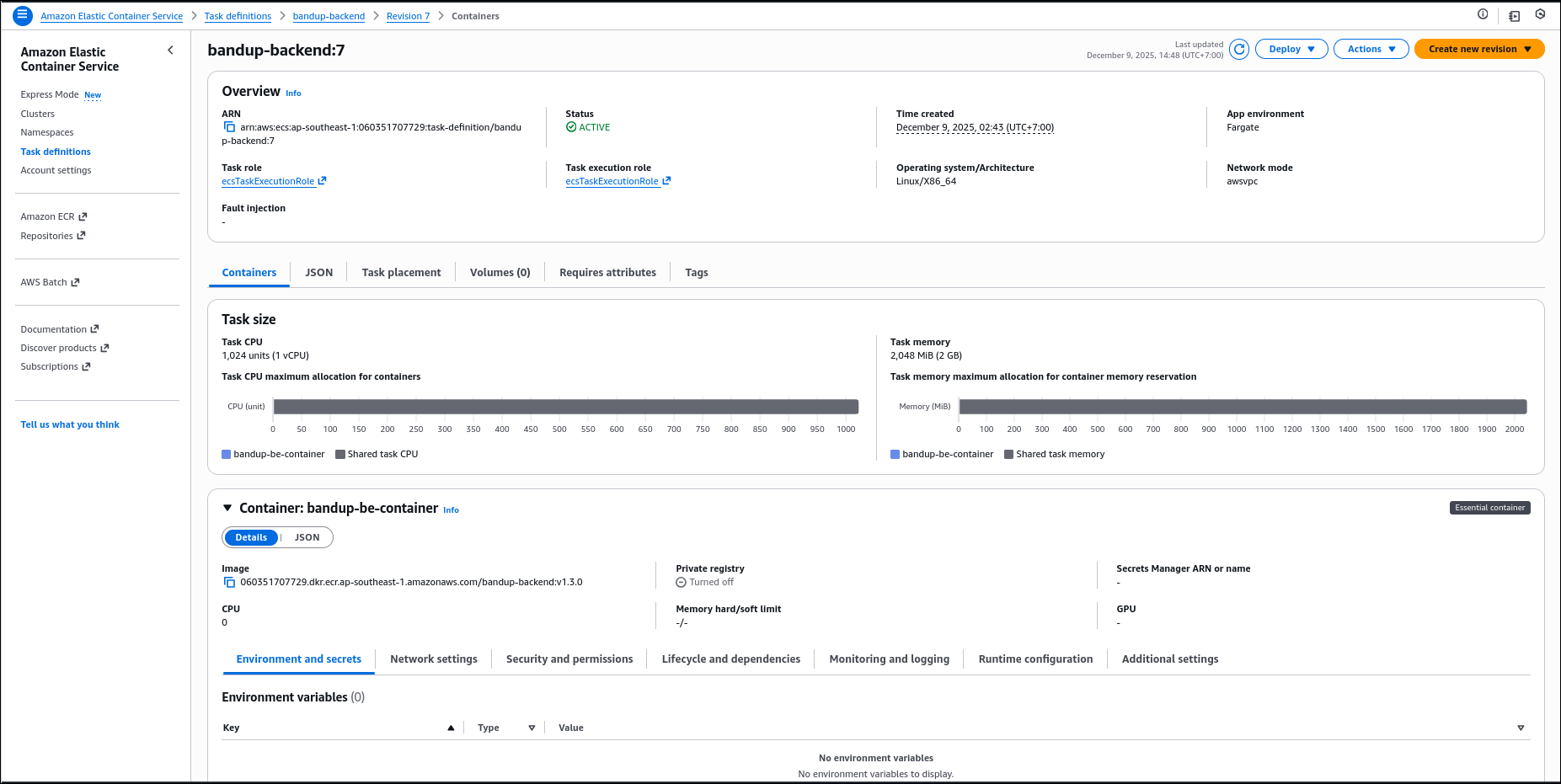 Task Definition Overview